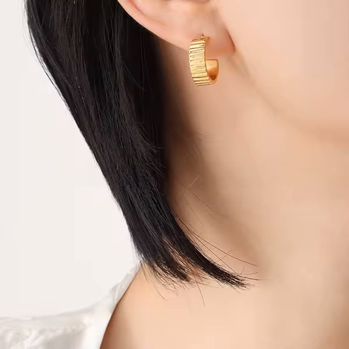 C Shaped Earring