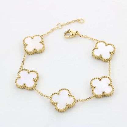 Trending Four-Leaf Clover Bracelet