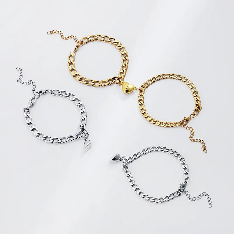 Magnetic Chain Bracelet Set