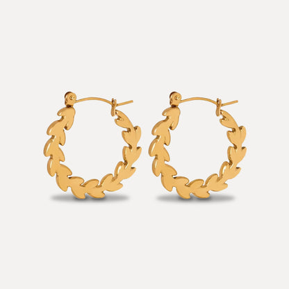 Fishbone Earring