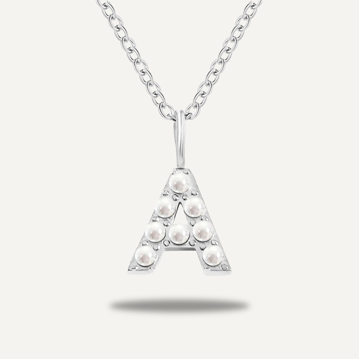 Pearl Letter Necklace