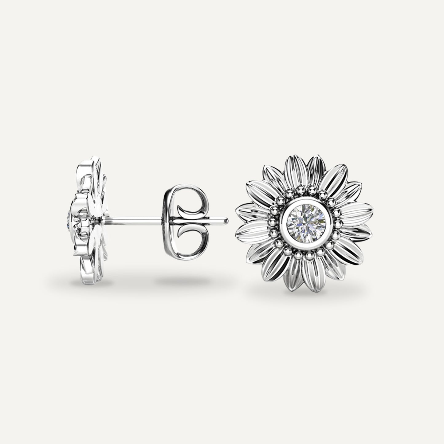 Sunflower Stud Earrings