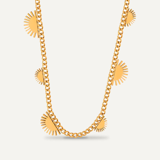 Sunrise Tassel Necklace