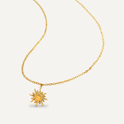 Sun Pendant Necklace